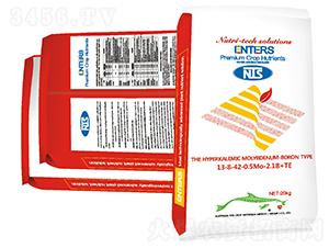 水溶肥料13-8-42-0.5Mo-2.1B+TE-恩特施